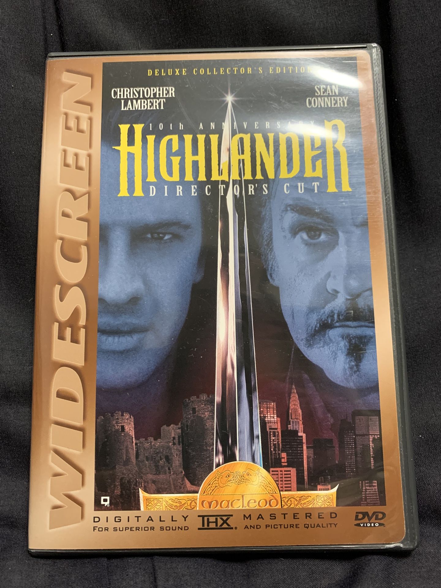 Highlander 10th Anniversary Director's Cut DVD