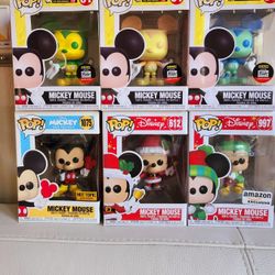 Funko Pop Disney Mickey Mouse Collection 