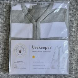 Brand New Burt’s Bees Organic Wearable Baby Blanket, Swaddle Transition Sack - Light Weight 0.5 TOG, Size Small