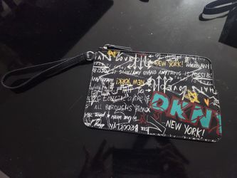 Dkny Grafitti Wristlet 