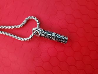 Stainless steel chain and charms