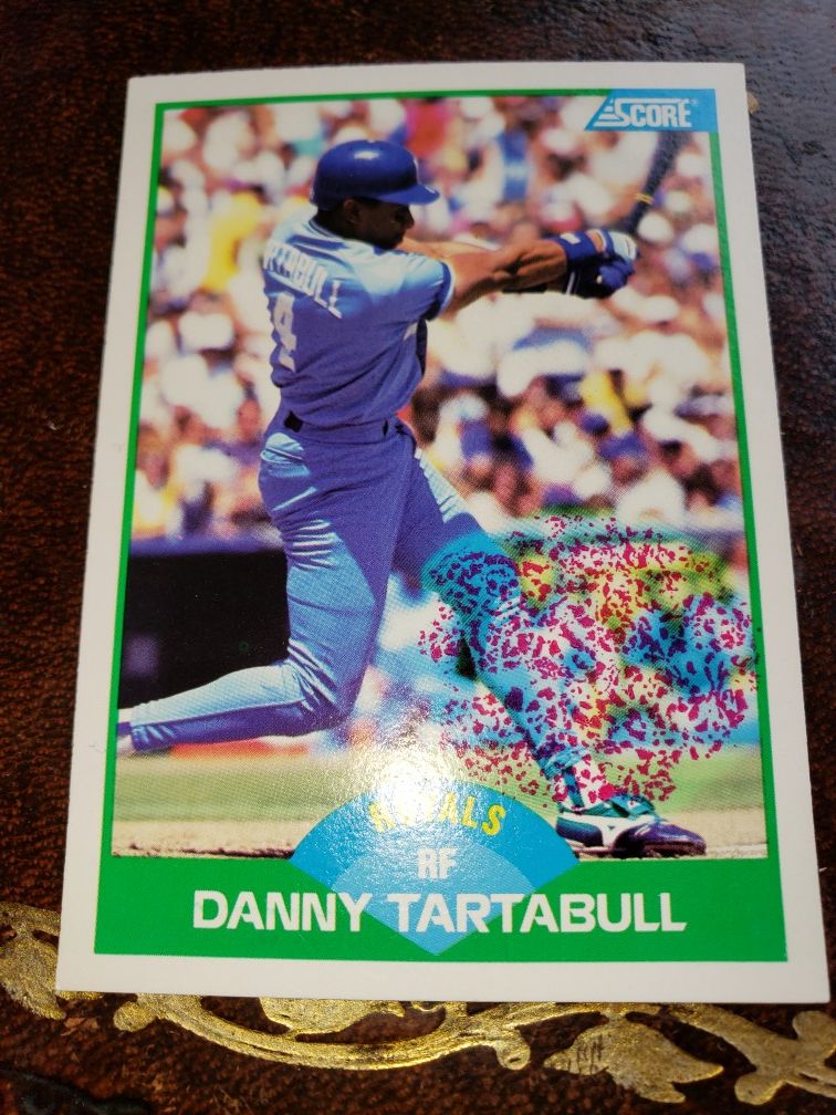 Danny Tartabull card error
