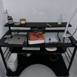 Glass Computer Desk