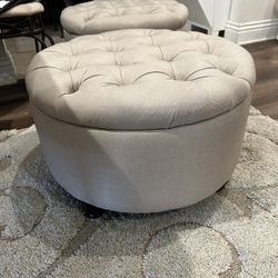 Nice Round Ottoman’s