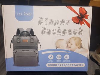 Diaper backpack