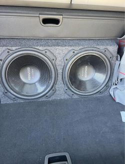 12in Subwoofers W/ Amp