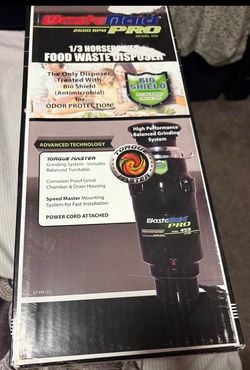 Wastemaid Pro Model 459 - 1/3hp Builders Disposal W/ Power Cord