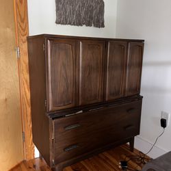 Real Wood Antique Dresser
