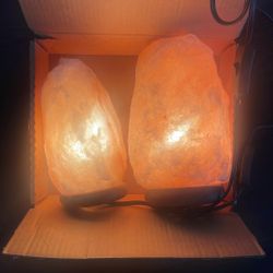 Himalayan Salt Lamps  Large And Medium