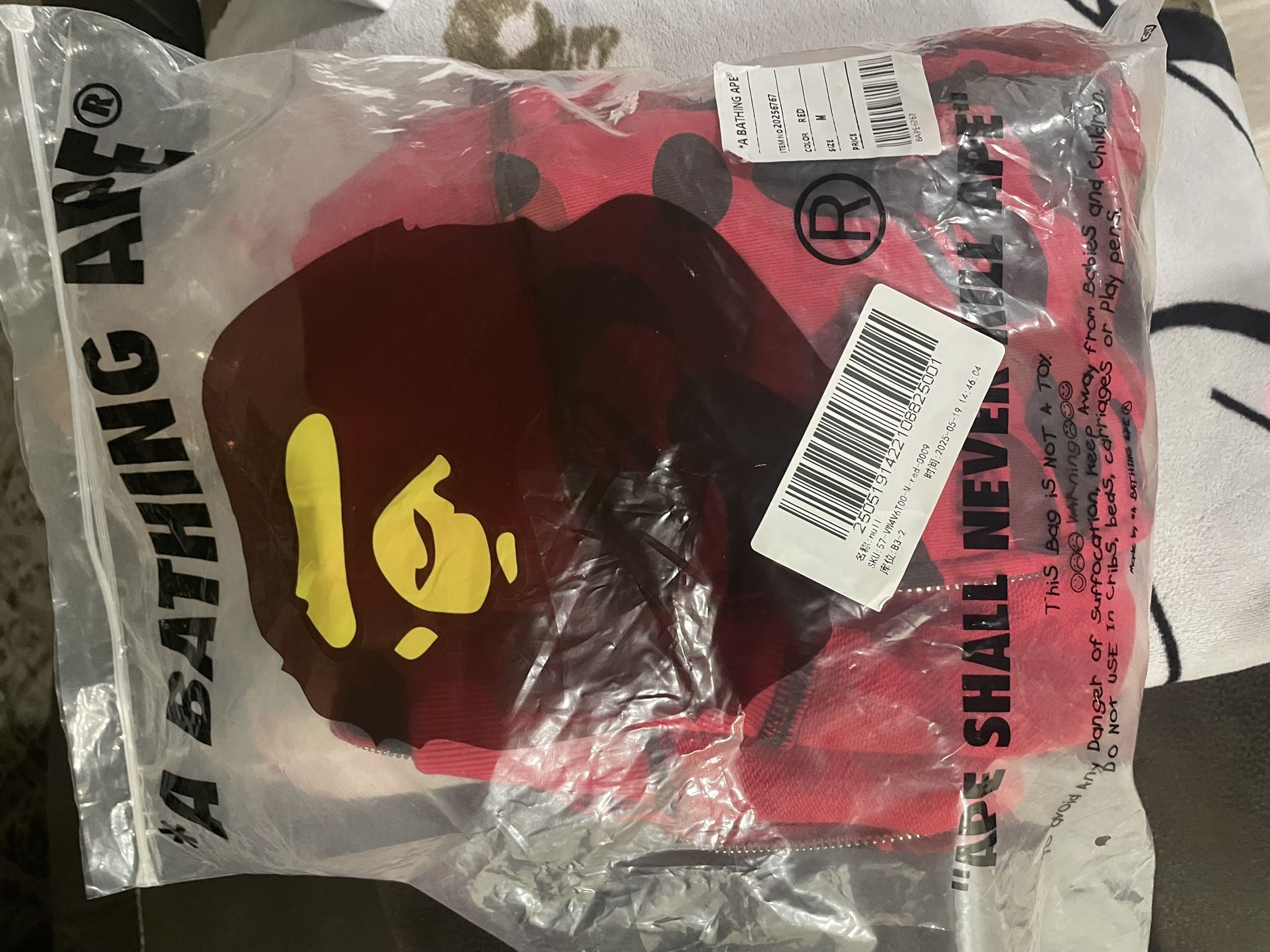 Red Bape Hoodie