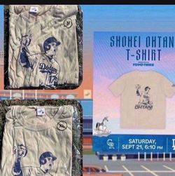 2024 Shohei Ohtani Med Or Xl Shirt LA Dodgers 9/21/24 SGA