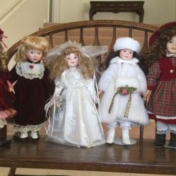 Vintage Porcelain Dolls