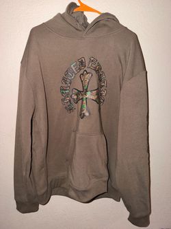 RGSTR Limited Edition Brown Hoodie - Camo Graphic Streetwear - Mens 2XL