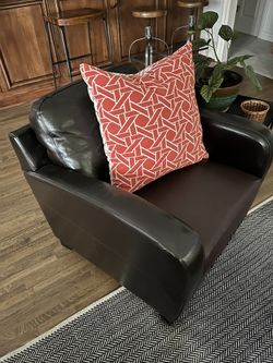 World Market Leather Chair
