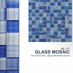 Glass Mosaic For The Amazing Pool 😍 The Best Quality In Florida 