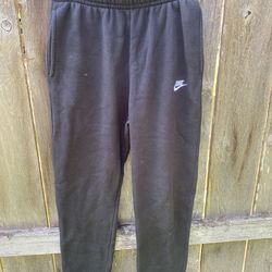 Thick Nike Black Sweatpants Men’s Size Medium Tall M T