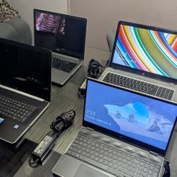 Lot Of 4 Laptops Great Deal Win 8 10 And 11 Only 375 For All 