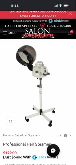 Professional hair steamer NEW