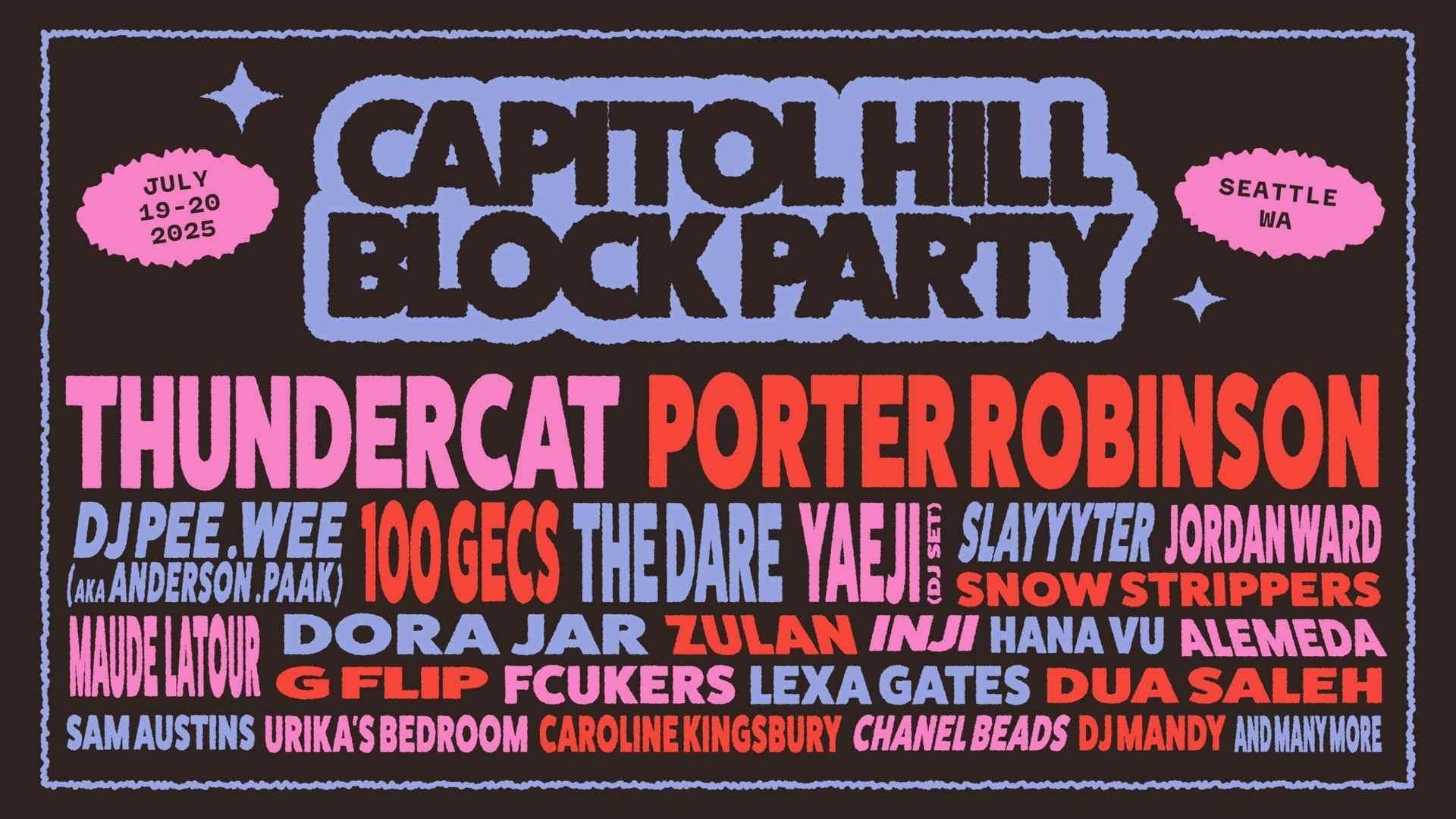 Capitol Hill Block Party 2-Day Pass