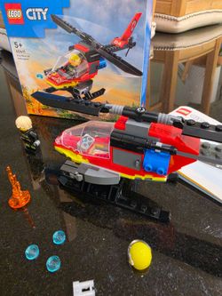 Fire Rescue Helicopter Lego