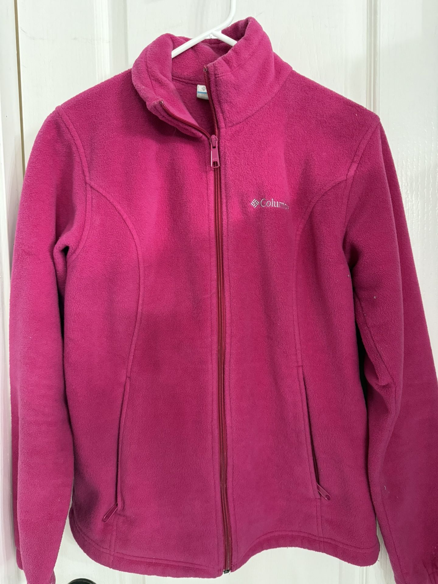 Columbia Full Zip Fleece Jacket Women Size M