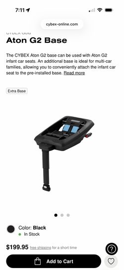 Cybex Aton G car seat base