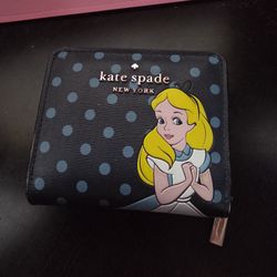 Kate Spade X Disney Alice In Wonderland Wallet