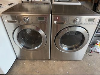 Lg washer and Lg electric dryer
