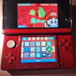 Flame Red Nintendo 3ds 
