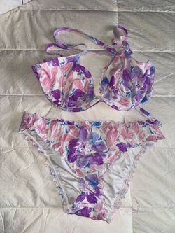 Floral Print Bikini Set