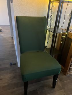 Tall Back Chair With Slip Cover