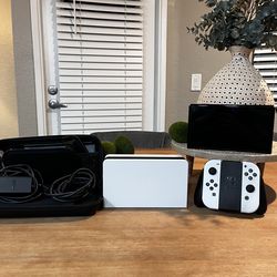 Nintendo Switch - OLED Model with White Joy-Con