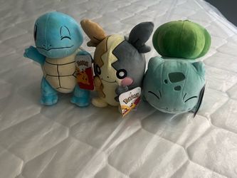Pokémon Plushies (3)