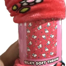 Hello Kitty Silky Soft Throw 