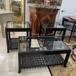 Beautiful MCM Coffee Table & 2 Side Tables $300 For All🌷