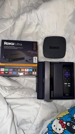 Roku Ultra Streaming Player with Remote + Power Cord