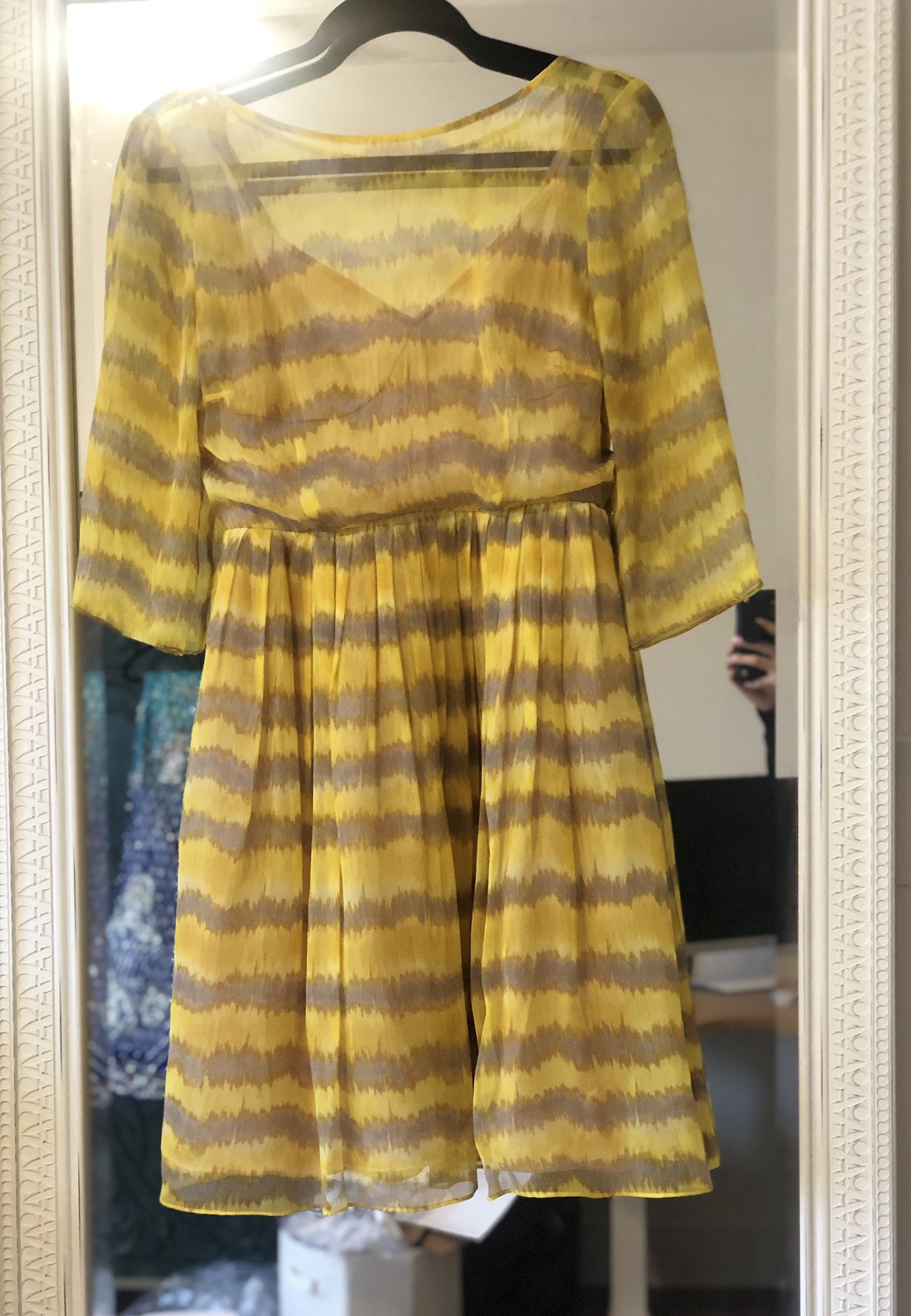 Yellow Designer Dress