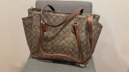 Coach Baby Diaper Bag in Signature Canvas (Style F35414)