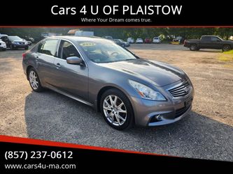 2013 INFINITI G37x
