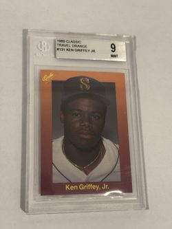 Ken Griffey Jr RC Rookie Card Graded BGS 9 Mint