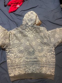 “High Quality” Supreme Denim Hooded Work Jacket