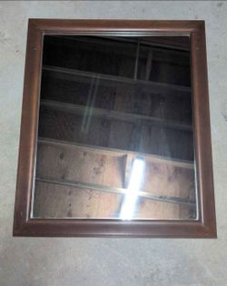 Wood Framed Mirror -36x30