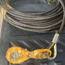 Winch cable 9/16” x 150’
