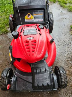Troy-bilt Self-propelled Lawnmower With Bag