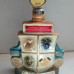 1974-75 Authentic JIM BEAM National Licensed Beverage Association  Decanter Bottle (EMPTY)