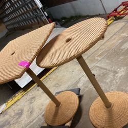 Wooven Tables Great Condition 