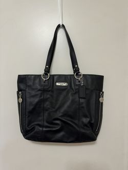 Black Coach tote Bag