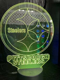 Steelers Pittsburgh led lamp