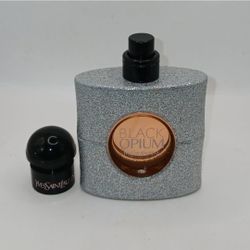 Black Opium Edp glitter 1 oz 
