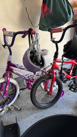 Boys and Girls bikes